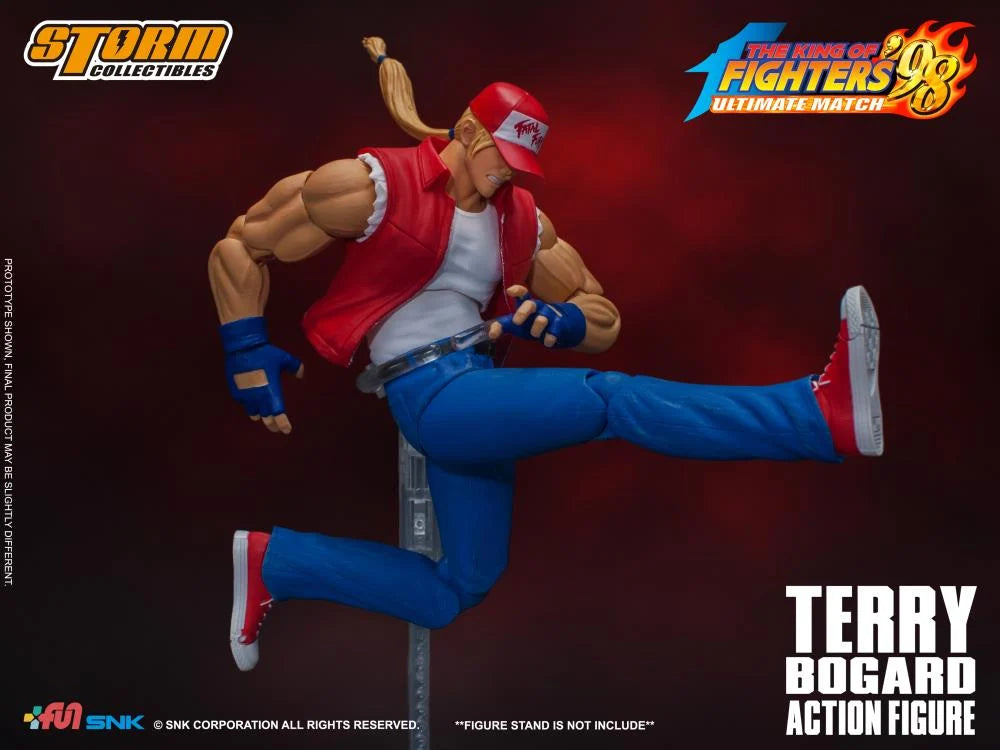 Storm Collectibles - The King of Fighters '98 - Terry Bogard 1/12 Scale Action Figure OPEN BOX SEE PHOTOS