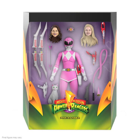 Super7 - Mighty Morphin Power Rangers Ultimates! Pink Ranger Figure