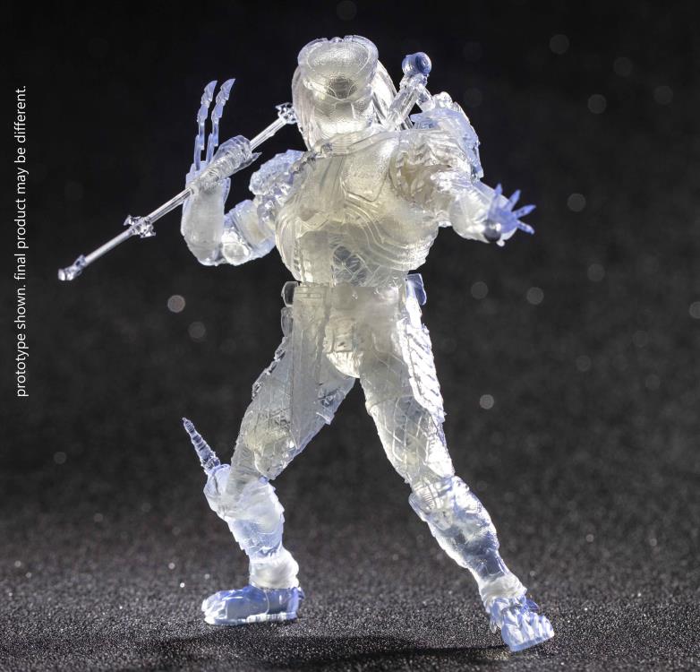 HIYA Toys - Alien Vs Predator Alien vs. Predator Scar Predator (Invisible) 1:18 Scale PX Previews Exclusive Figure