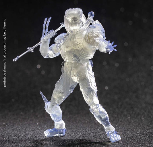 HIYA Toys - Alien Vs Predator Alien vs. Predator Scar Predator (Invisible) 1:18 Scale PX Previews Exclusive Figure