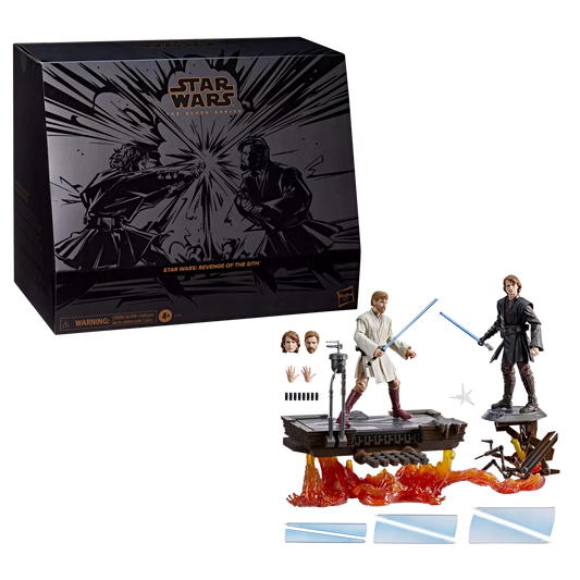 Star Wars The Black Series - Anakin Skywalker & Obi-Wan Kenobi (Duel on Mustafar) SDCC 2025