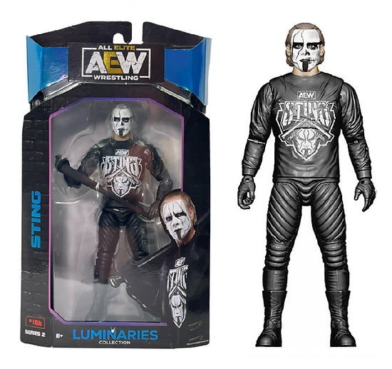 AEW Luminaries - Sting - Series 2 All Elite Wrestling Action Figure #16b