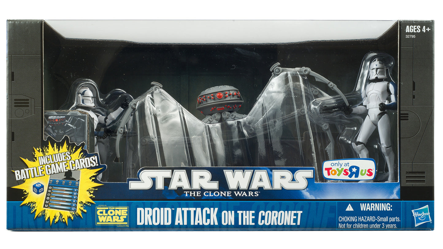 Star Wars The Clone Wars - Droid Attack on The Coronet Battle Pack (Exclusive)