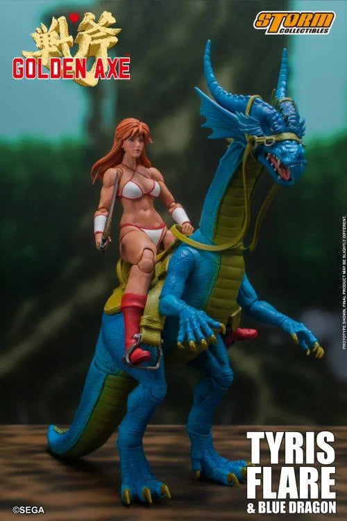 Storm Collectibles - Golden Axe Tyris Flare and Blue Dragon 1/12 Scale Action Figure Set