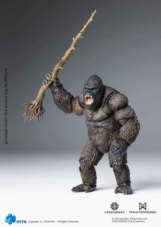 Kong: Skull Island Exquisite Basic King Kong PX Previews Exclusive Action Figure - HIYA TOYS