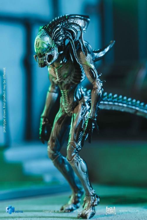 HIYA TOYS - Alien vs. Predator: Requiem Predalien (Battle Damaged) 1:18 Scale PX Previews Exclusive Figure