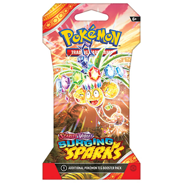 Pokémon TCG: Scarlet & Violet Surging Sparks - Sleeved Booster - SV08