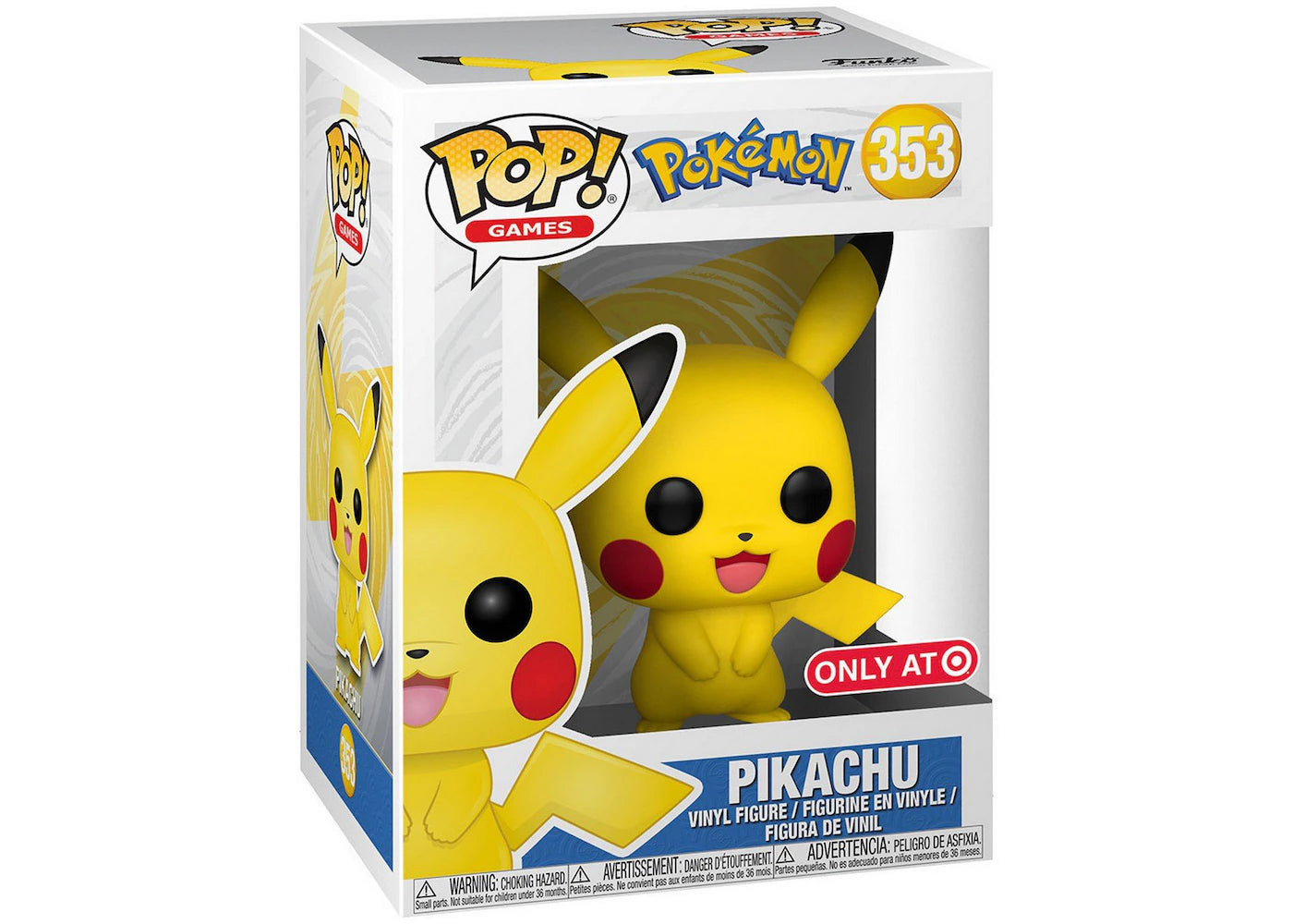 Funko Pop! Games - Pokémon - Pikachu - 353 (Target)