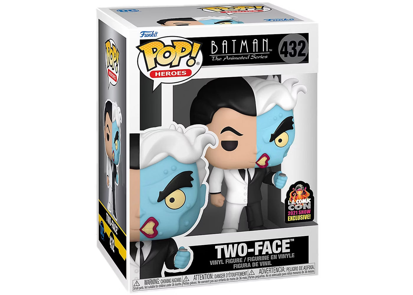 Funko Pop! Batman the Animated Series - Two-Face - L.A. COMIC CON - 432