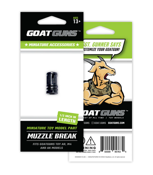 Miniature Muzzle Break for AR Model - (GOAT GUNS)