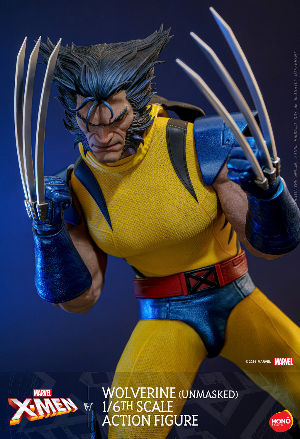 Hono Studios - Wolverine (Unmasked) - HS06 1:6th Collectible Figure