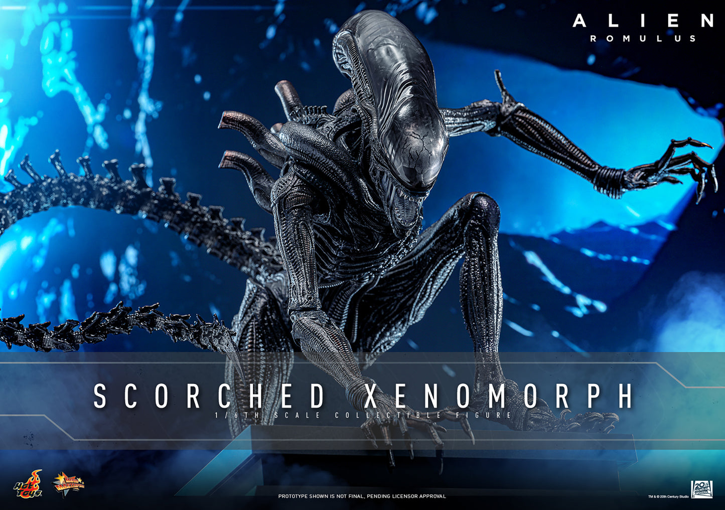 Hot Toys - Alien Romulus - Scorched Xenomorph - MMS784