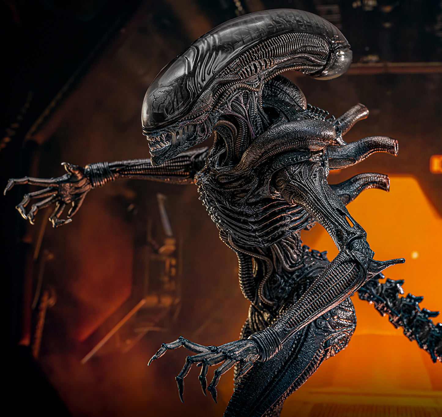 Hot Toys - Alien Romulus - Scorched Xenomorph - MMS784