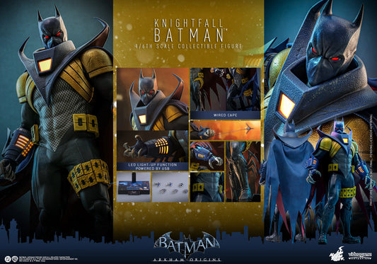 Hot Toys: Knightfall Batman Sixth Scale Figure - Batman Arkham Origins - Video Game Masterpiece Series (VGM74)