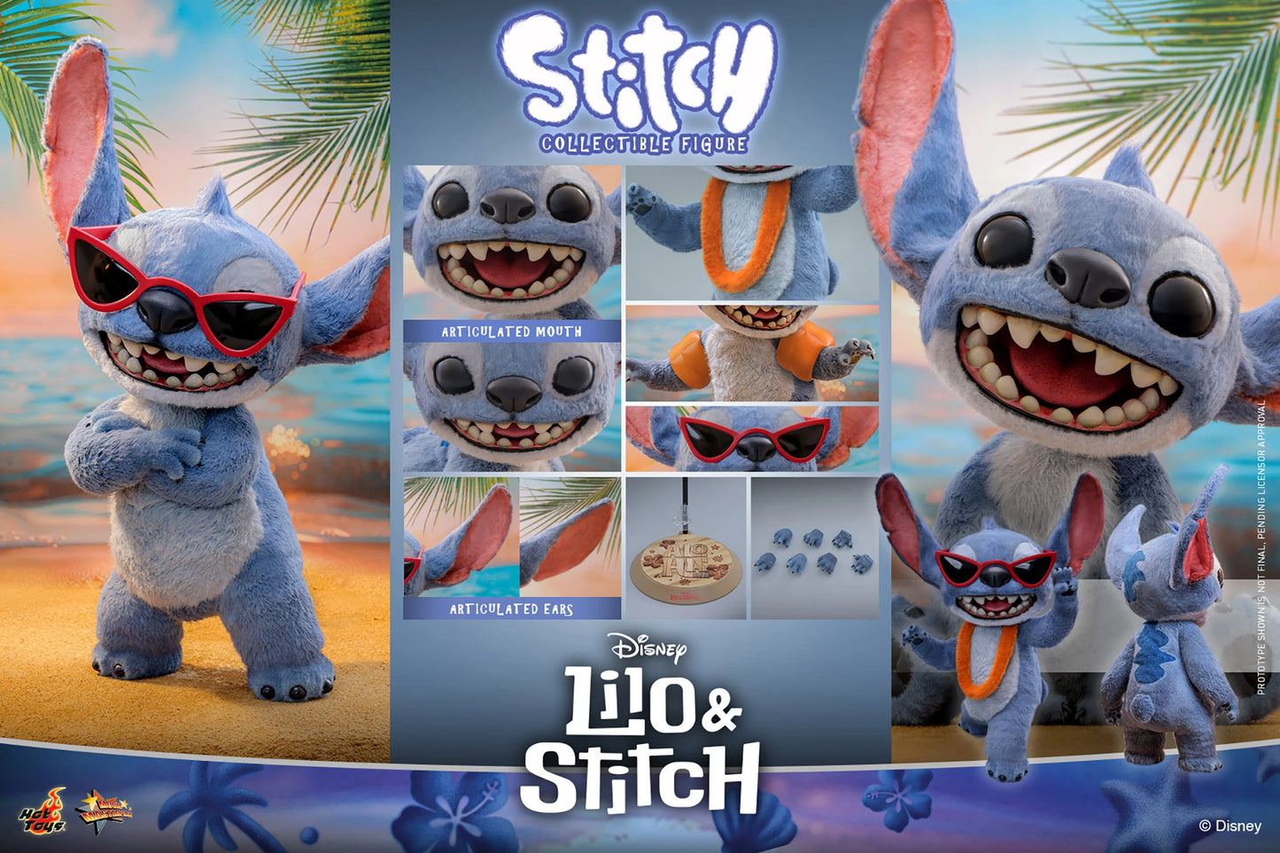 Hot Toys - Stitch Collectible Figure - Lilo and Stitch (2025) - Disney - MMS815