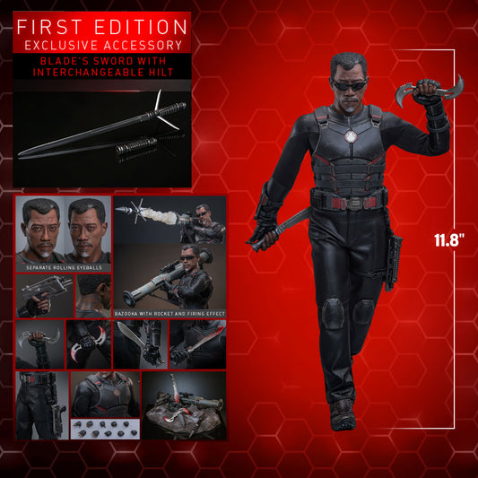 Hot Toys - Blade Sixth Scale Figure - First Edition - Deadpool & Wolverine - Marvel (Hot Toys) MMS