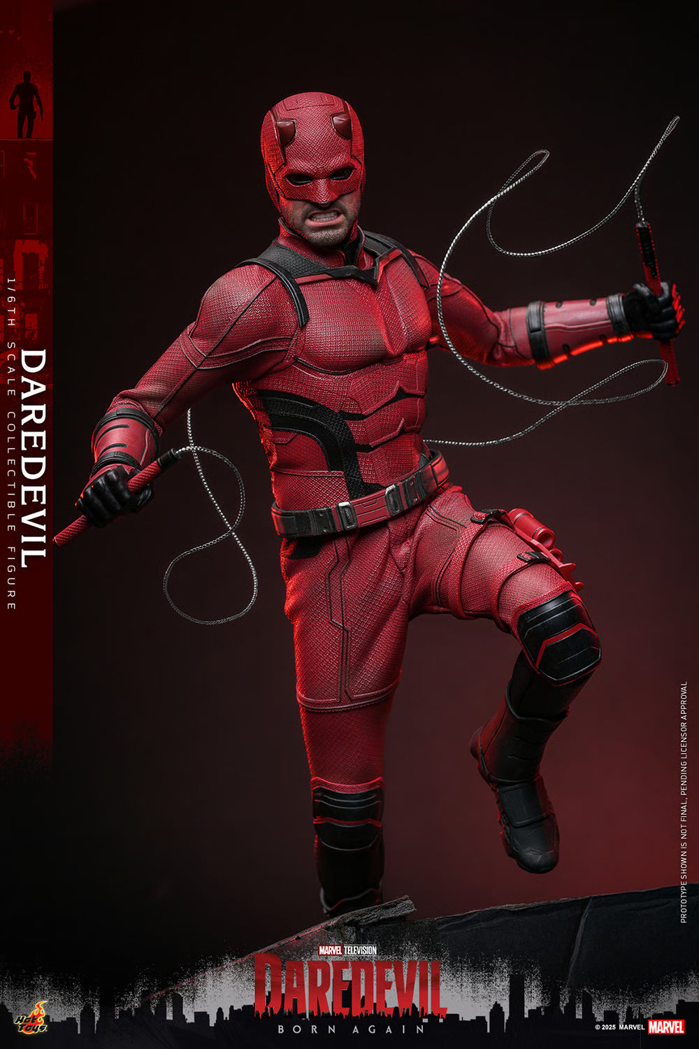 Hot Toys Marvel - Daredevil Born Again - Daredevil Sixth Scale Figure - TMS154