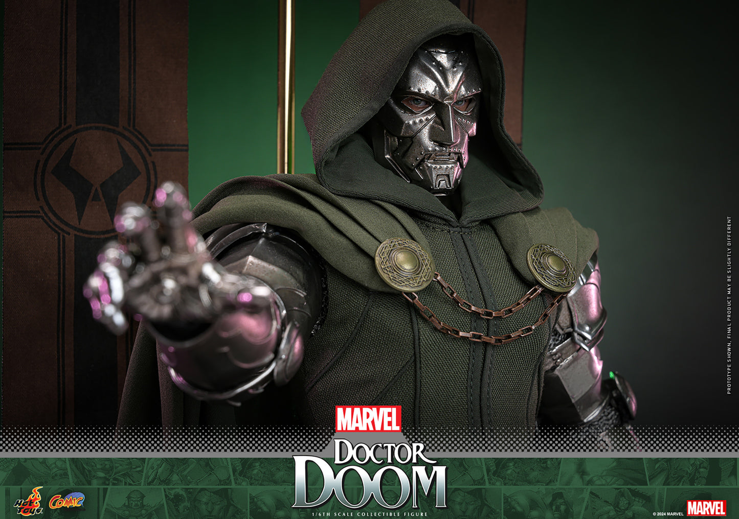 Hot Toys - Marvel Comics - Doctor Doom Sixth Scale Figure - CMS022