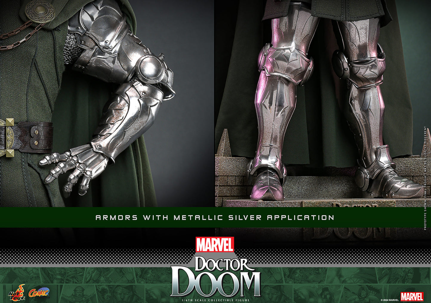 Hot Toys - Marvel Comics - Doctor Doom Sixth Scale Figure - CMS022