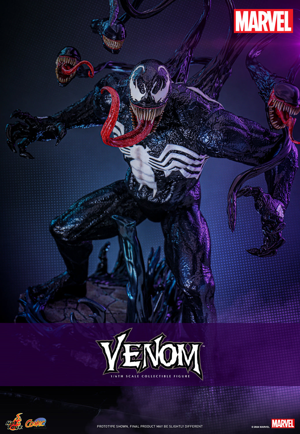 Hot Toys Venom Sixth Scale Figure Marvel Comics - CMS023 (IN STOCK)