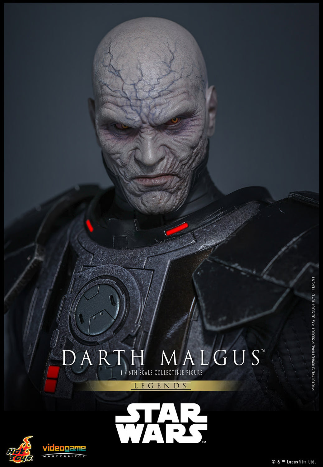 Hot Toys Star Wars - Darth Malgus Sixth Scale Figure - Video Game Masterpiece Series - VGM70