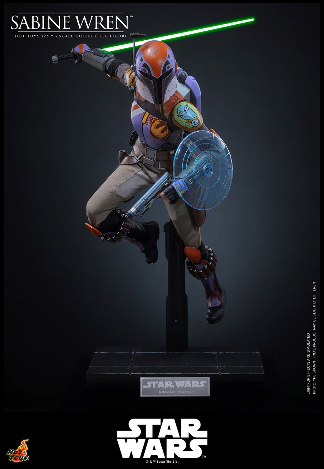 Hot Toys Sabine Wren Sixth Scale Figure - Television Masterpiece Series - Star Wars: Rebels (Hot Toys) - TMS171