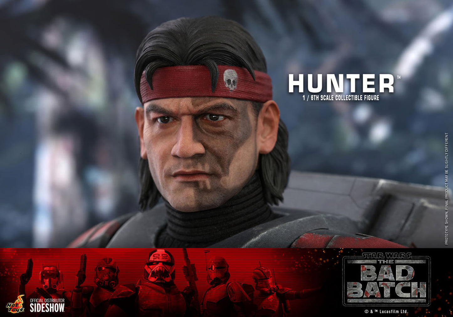 Hot Toys Star Wars - Hunter - 1/6th Scale Collectible Figure - TMS050