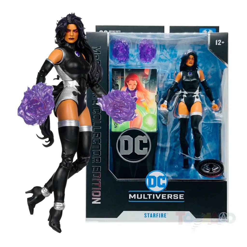 McFarlane Toys - DC Rebirth DC Multiverse Collector Edition Starfire Platinum (Chase) Action Figure