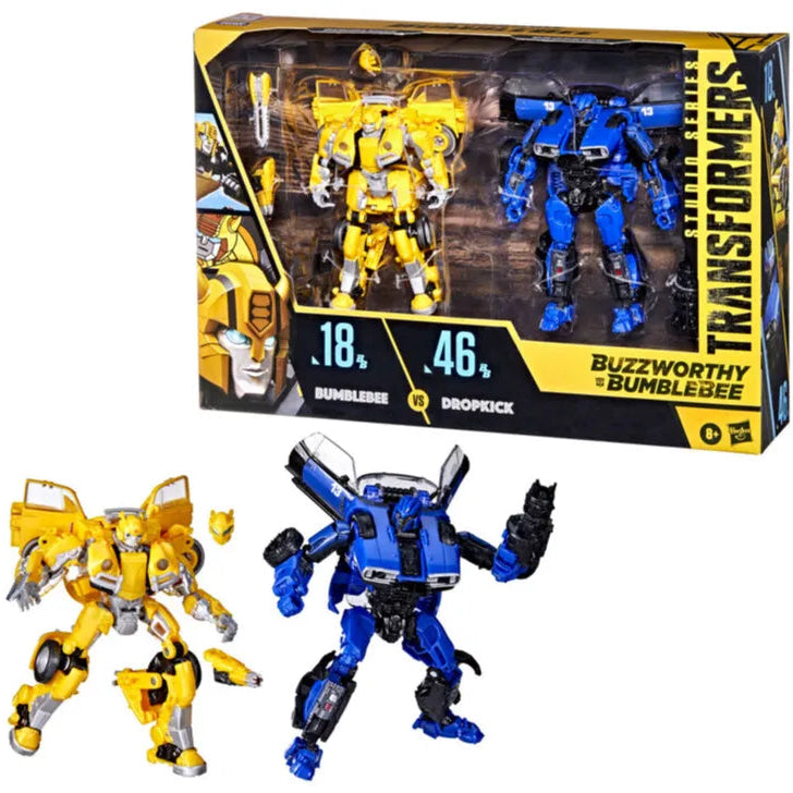 Transformers Studio Series - Bumblebee vs Dropkick (18 & 46) (Buzzworthy)