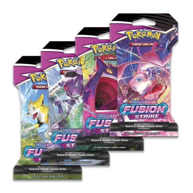 Pokémon Fusion Strike Sleeved Blister Packs
