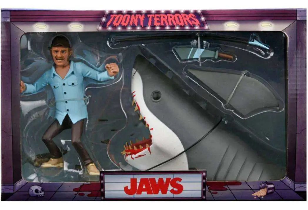 NECA Toony Terrors Jaws Quint vs The Shark