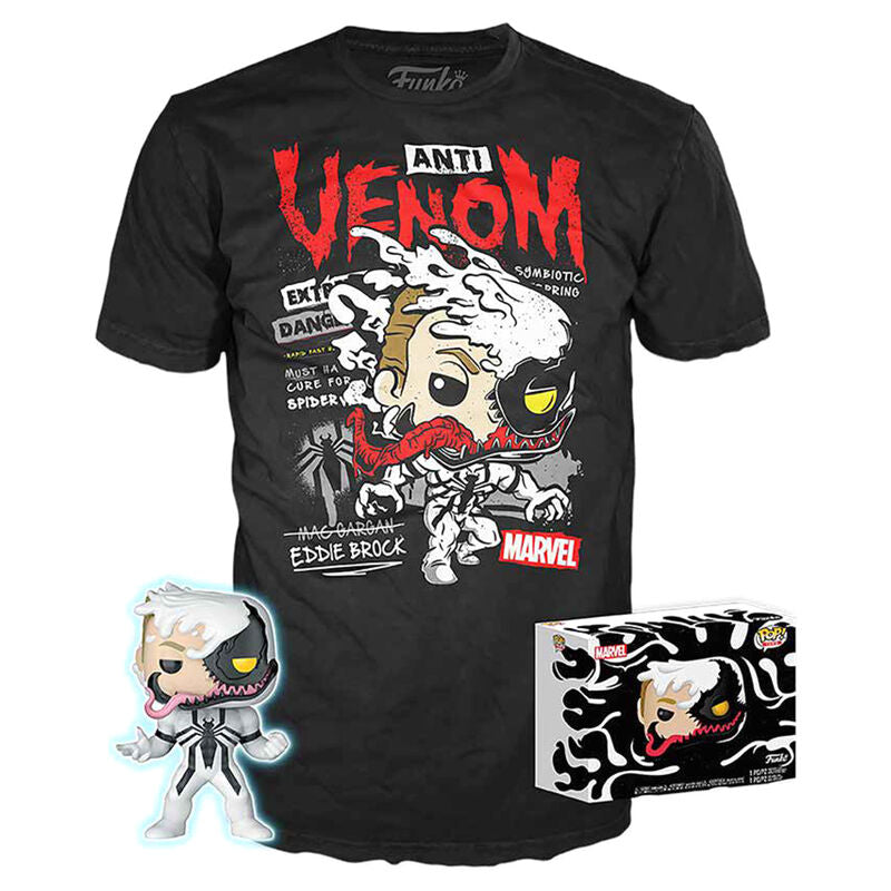 Funko Pop! Tees - Marvel Anti-Venom Box Set (Size Medium)