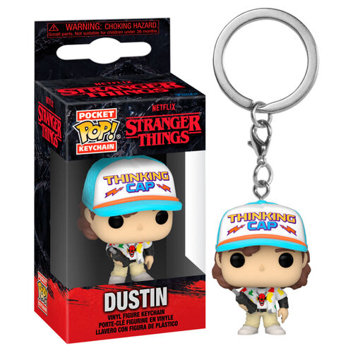Funko Pop! Keychain - Stranger Things - Dustin
