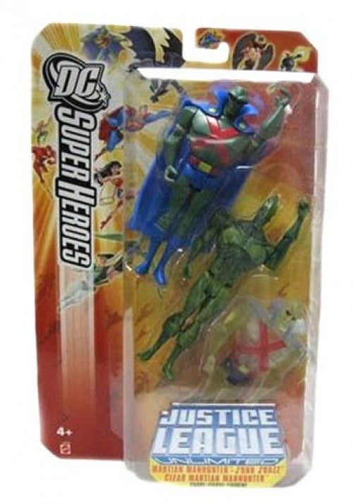 DC Super Heroes Justice League Unlimited - Martian Manhunter, J'onn J'onzz, Clear Martian Manhunter
