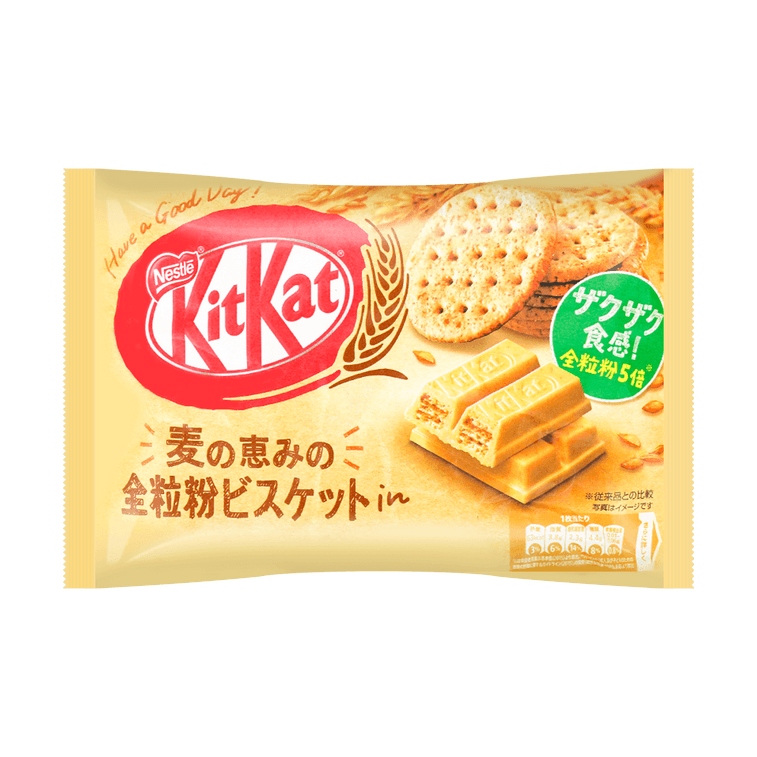 Japanese Kit Kat - Whole Grain - 11 Pieces, 4.4oz