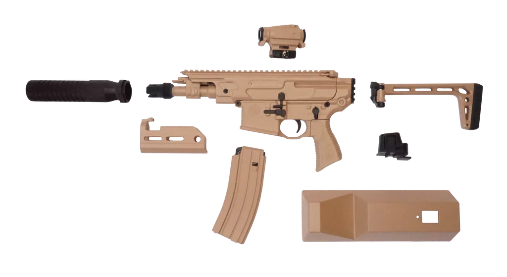 Miniature SIG MCX® Die Cast Model Kit - Coyote *Store Exclusive*