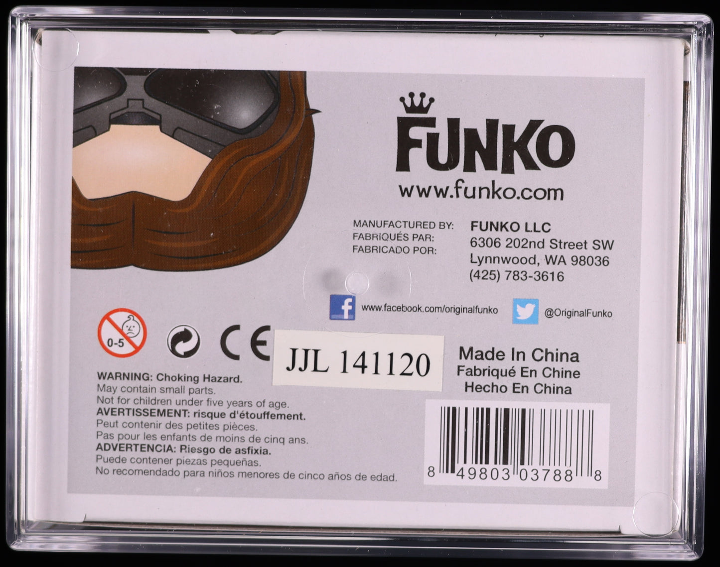 Funko Pop! Marvel Captain America The Winter Solider - Winter Soldier - 44 - PSA 8.5 NM-MT+