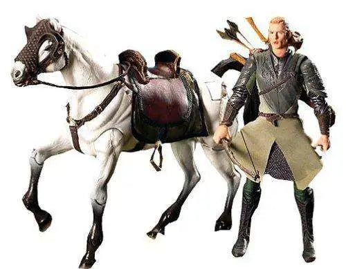 Toy Biz - The Lord of the Rings: The Return of the King - Deluxe Horse and Rider Set - Legolas with Horse