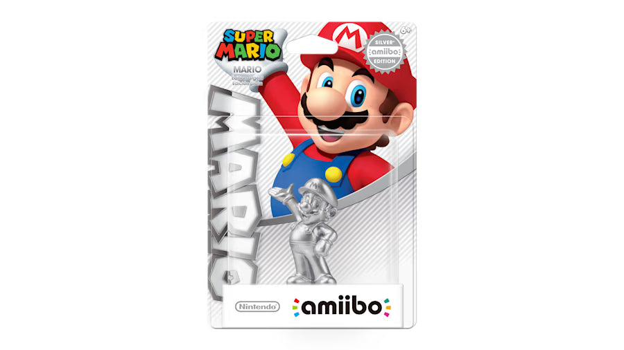Amiibo - Silver Mario - Super Mario Series