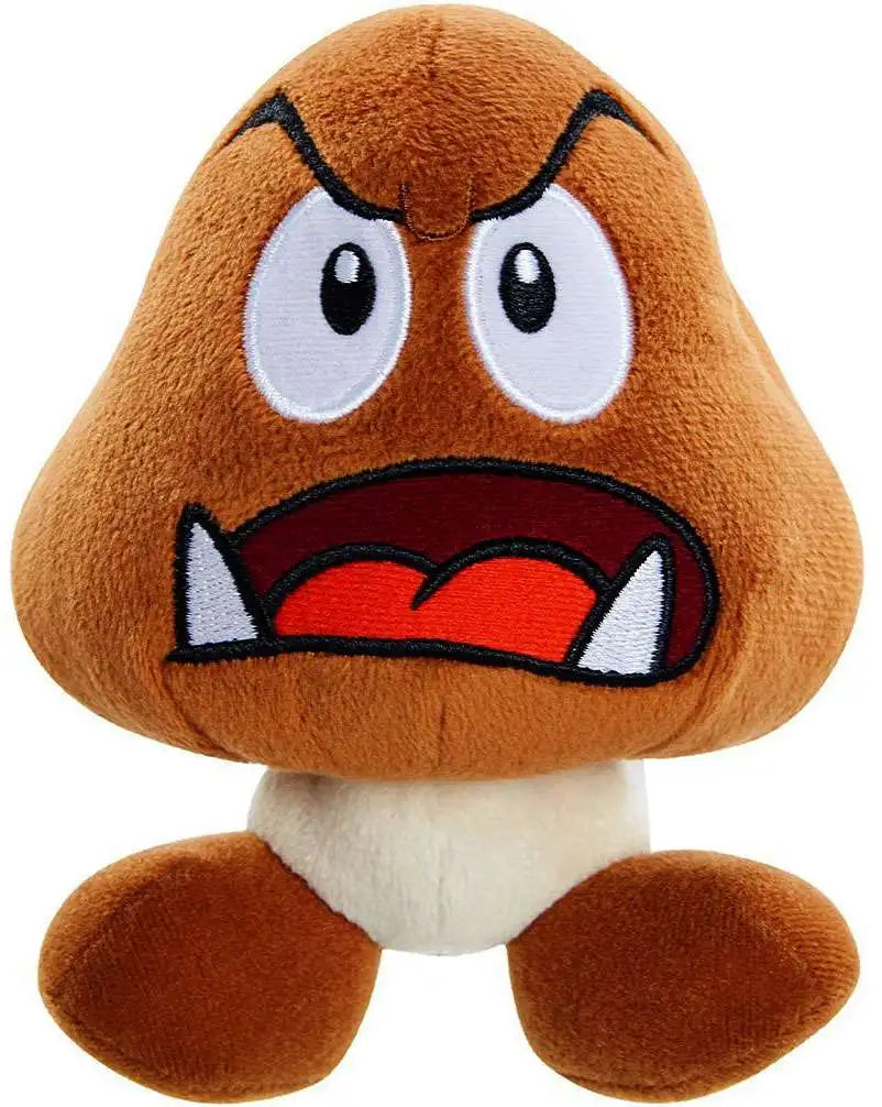 World of Nintendo Super Mario Goomba 6-Inch Plush [Open Mouth]