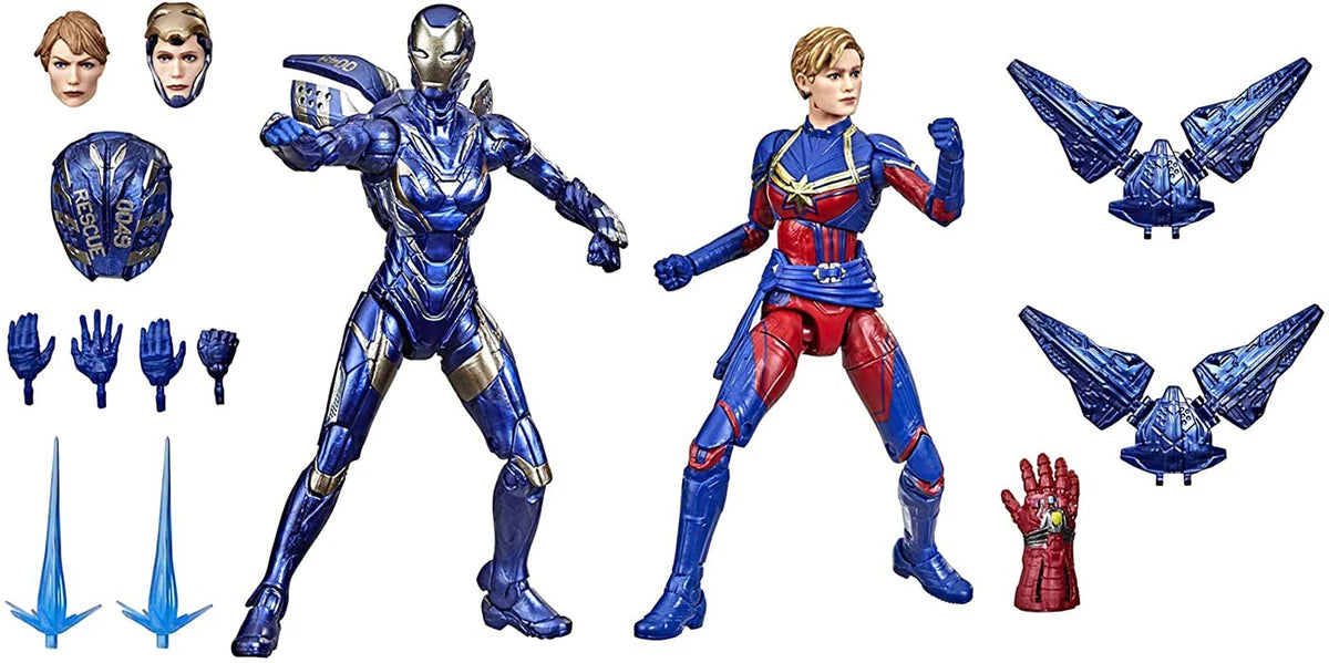 Marvel Legends - Infinity Saga - Captain Marvel & Rescue Armor