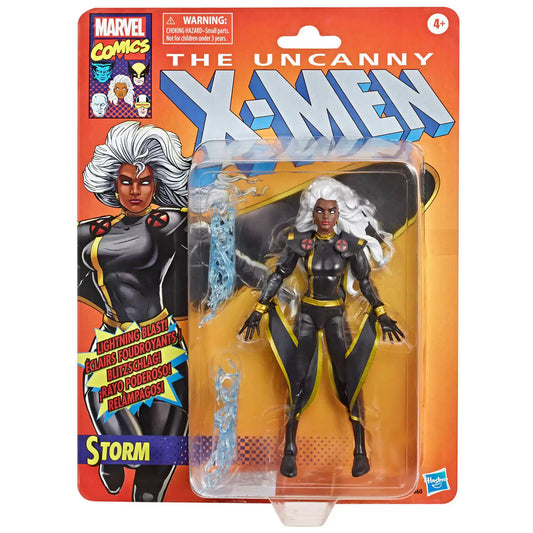 Marvel Legends Retro The Uncanny X-MEN - Storm (Lightning Blast) (Black Suit)