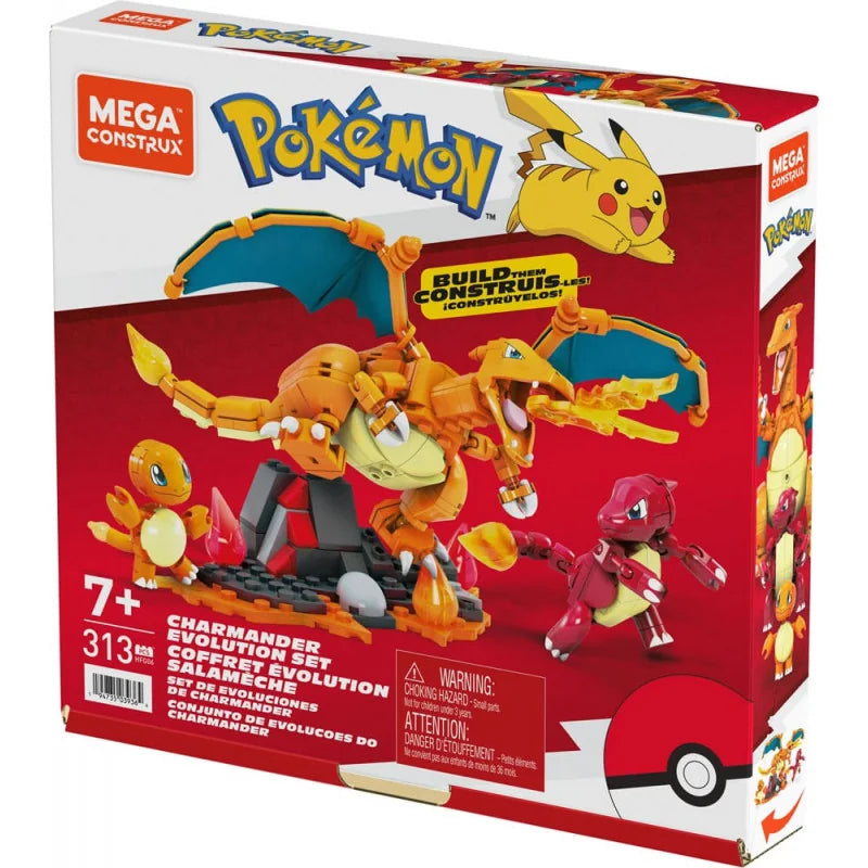 Mega Construx - Pokémon: Charmander Evolution Set