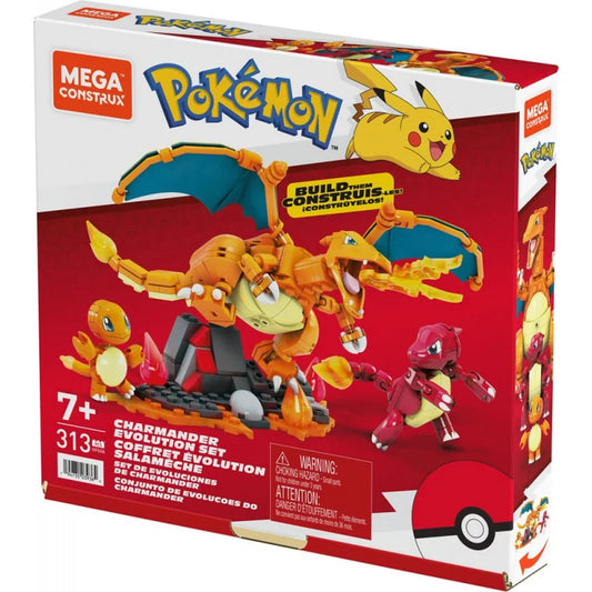 Mega Construx - Pokémon: Charmander Evolution Set