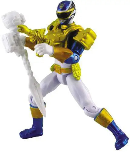 Power Rangers Megaforce - Ultra Metallic Force Blue Ranger - 3.75" Action Figure
