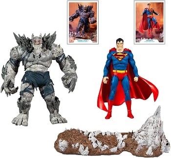 DC Multiverse - Batman Earth-1 & Superman - 2 Pack - Mcfarlane Toys - (Devastator)