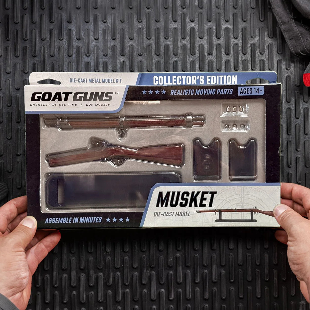 Miniature Musket Die Cast Model Kit - (Musket Model)
