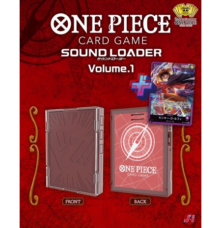 ONE PIECE TCG: SOUND LOADER VOLUME 1: MONKEY.D.LUFFY -  (SL-01)