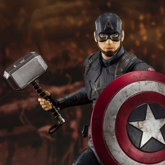 S.H.Figuarts - Avengers Endgame - Captain America (Final Battle) Edition - Action Figure (OPEN BOX)