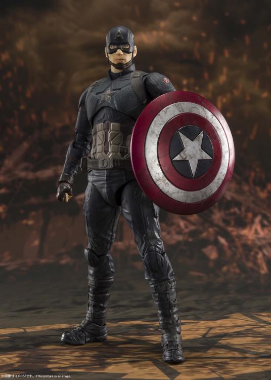 S.H.Figuarts - Avengers Endgame - Captain America (Final Battle) Edition - Action Figure (OPEN BOX)